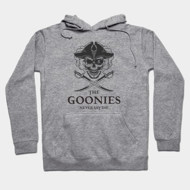 Goonies Never Say Die Hoodie by Recapaca